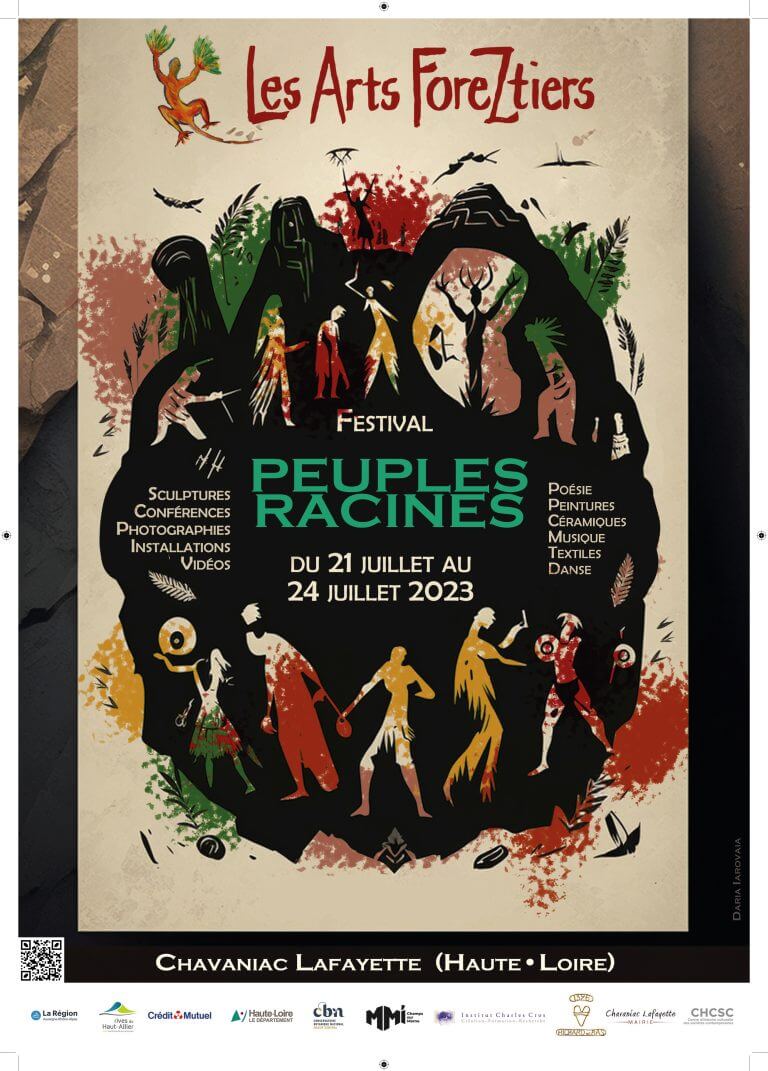 Affiche du festival : Les Art Foreztier, 2023