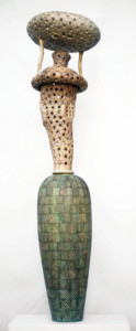 Canopée de salon - François LACOSTE Sculpture en bois