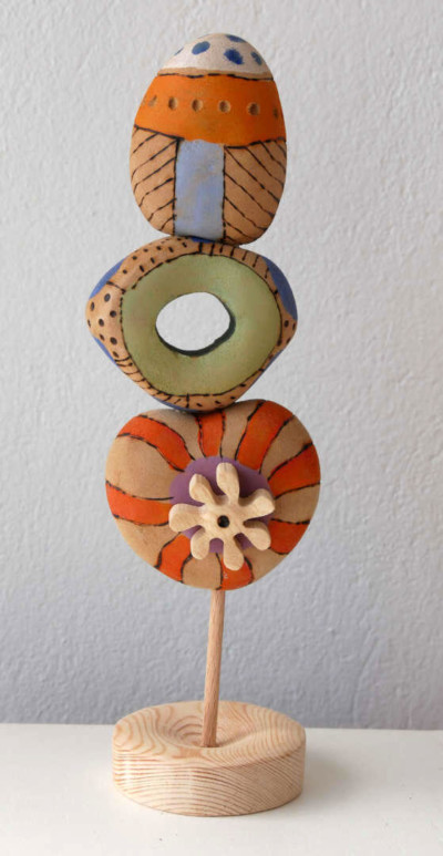 Doux-Dongue n°2 - François LACOSTE Sculpture en bois