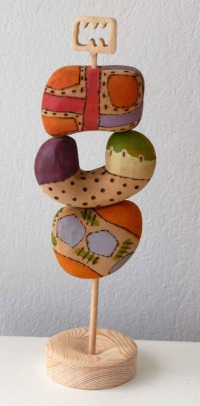 Doux-Dongue n°6 - François LACOSTE Sculpture en bois