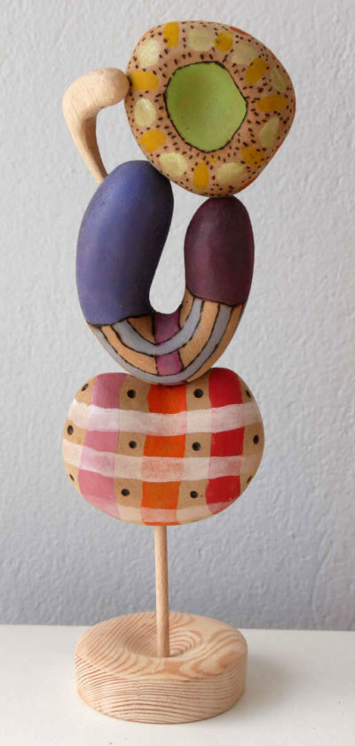 Doux-Dongue n°7 - François LACOSTE Sculpture en bois
