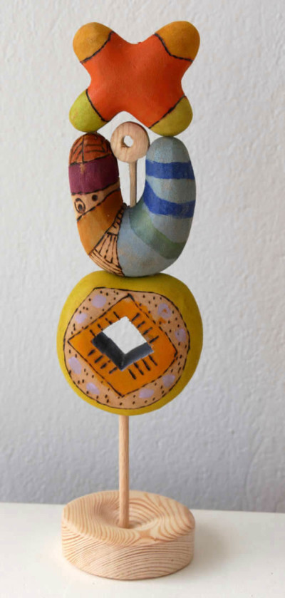 Doux-Dongue n°9 - François LACOSTE Sculpture en bois
