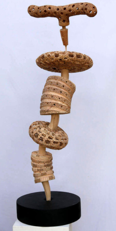 2 heures 37 du matin - François LACOSTE Sculpture en bois