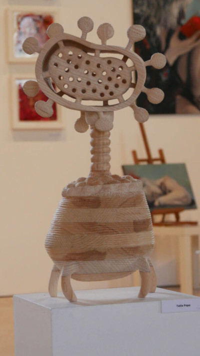 Tatie Popo - François LACOSTE Sculpture en bois