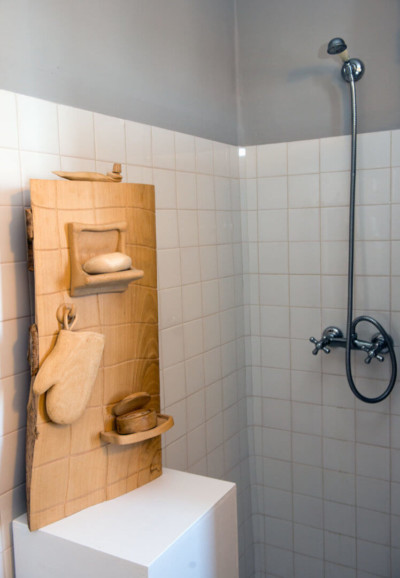 Salle de bain - François LACOSTE Sculpture en bois